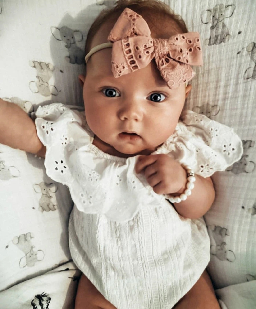 White Lace Romper 