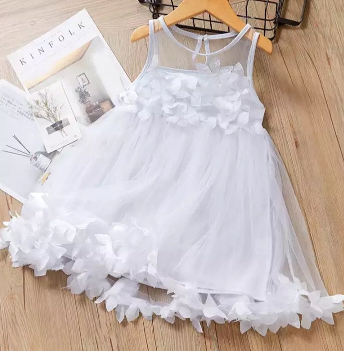 White Flower Dress 1000307