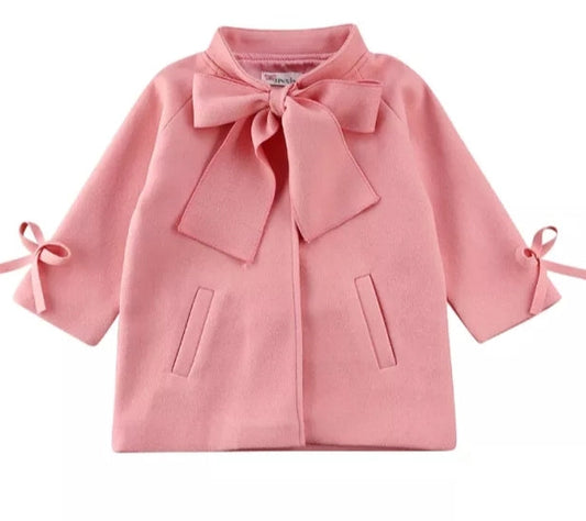 Pink Melton Coat