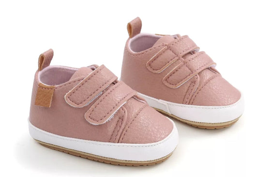 Pink Leather Sneaker