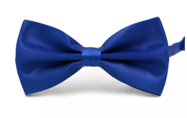 Royal Blue Silk Bowtie