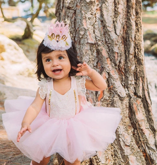 Lace Ruffle Romper and Tutu