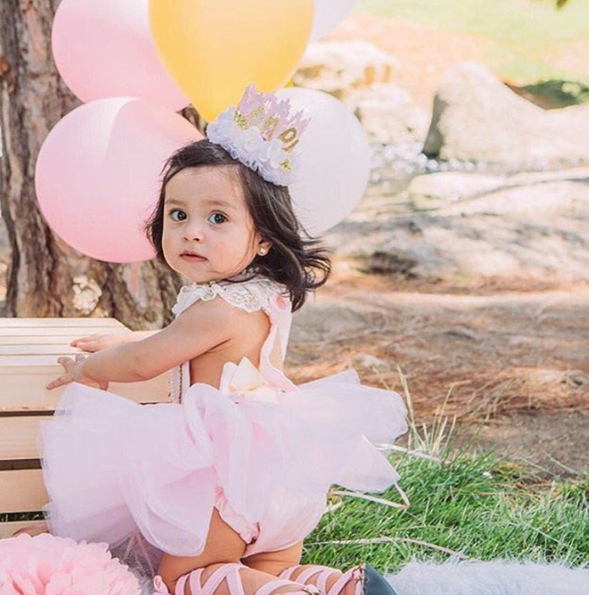 Lace Ruffle Romper and Tutu