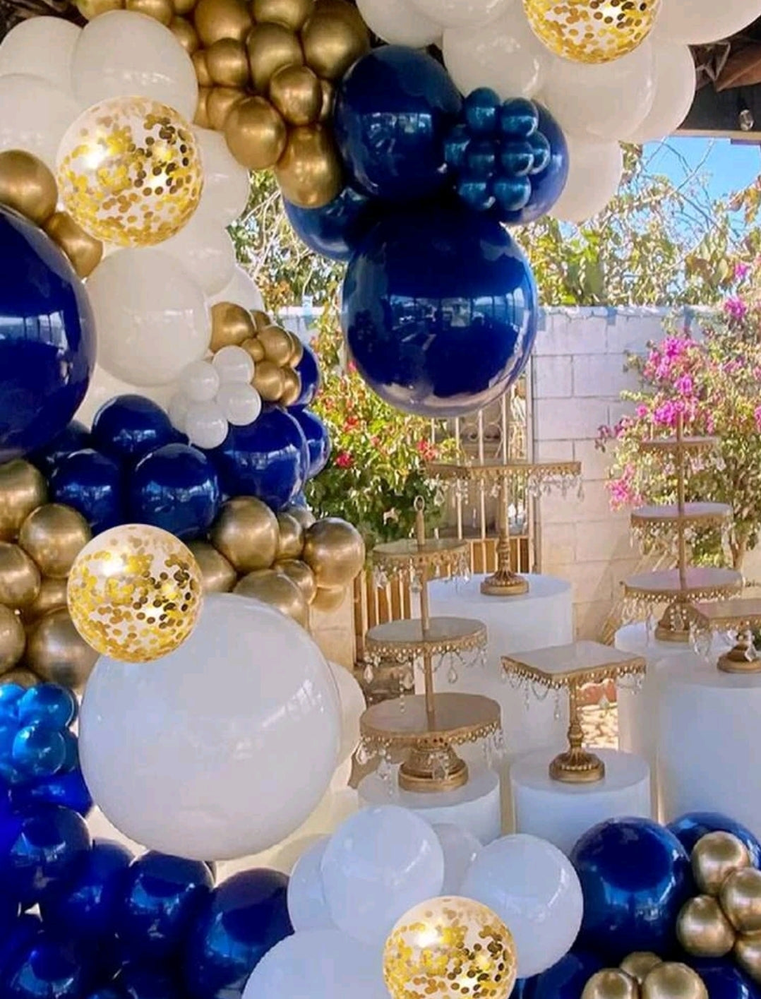 Royal Blue Balloon Arch 91PSC 50005