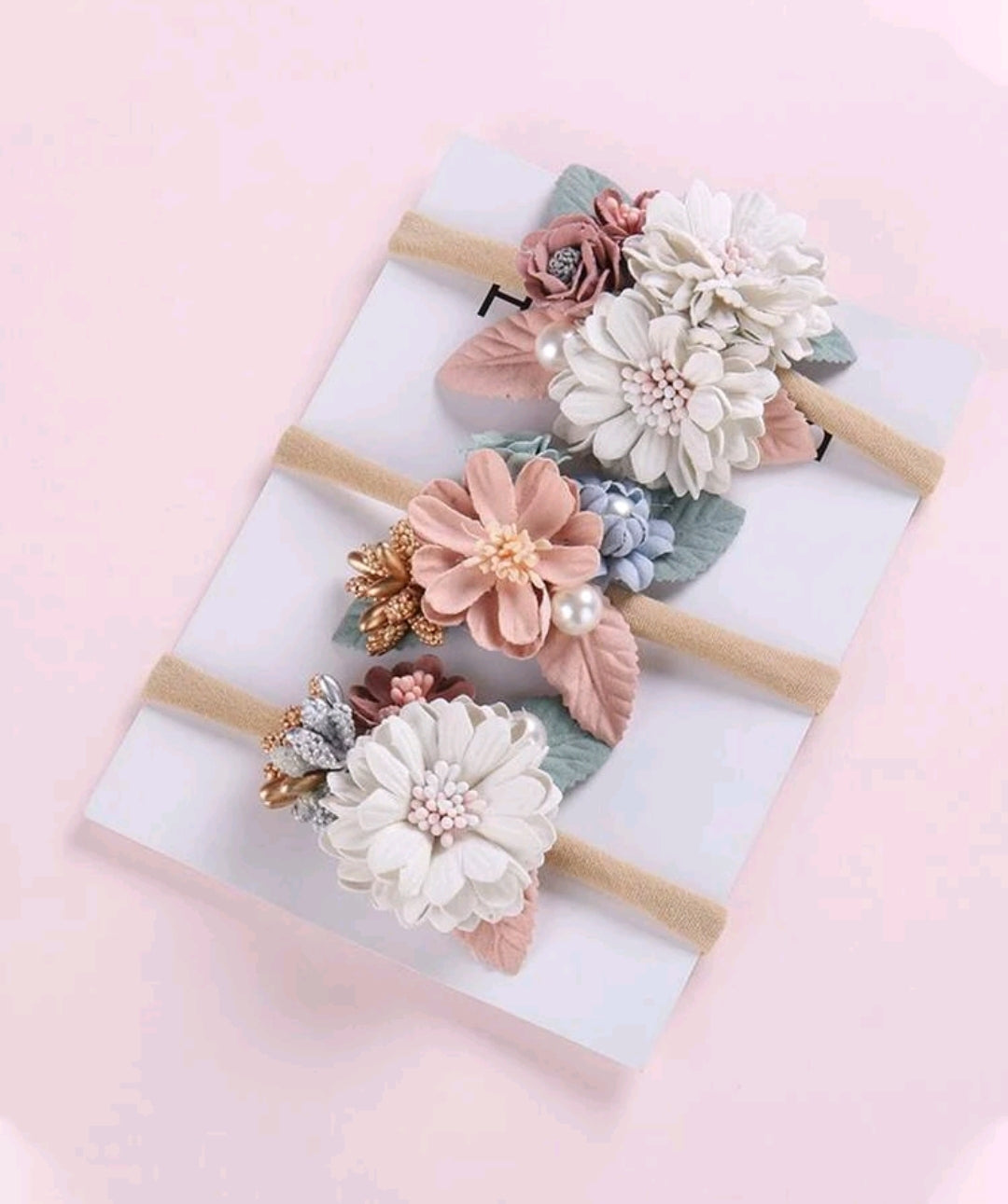 Petite Floral 3PSC Headbands