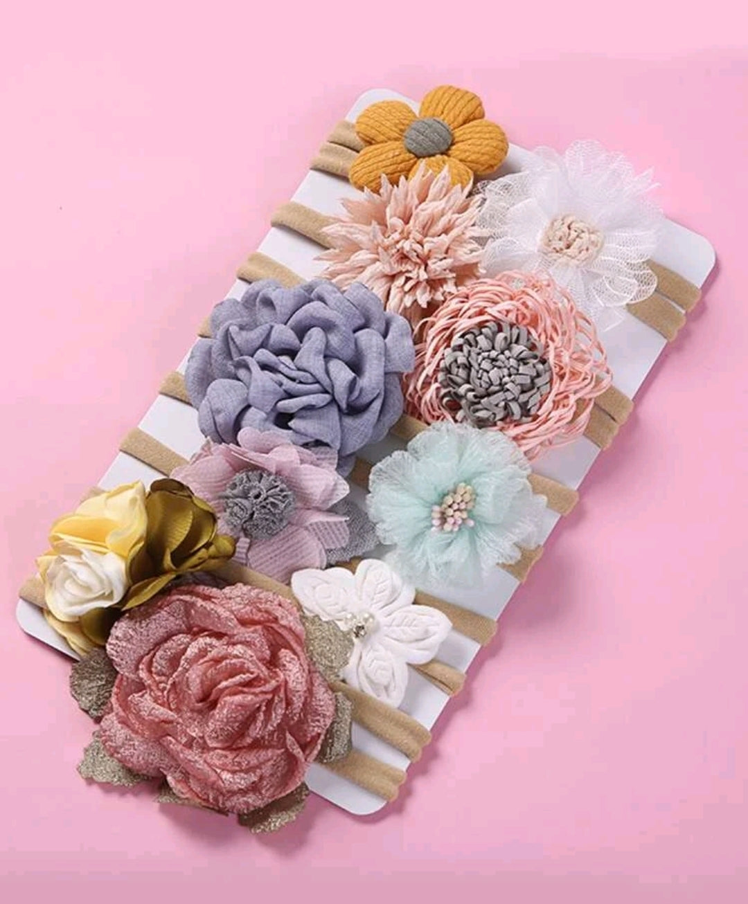 Floral Headbands 10PSC