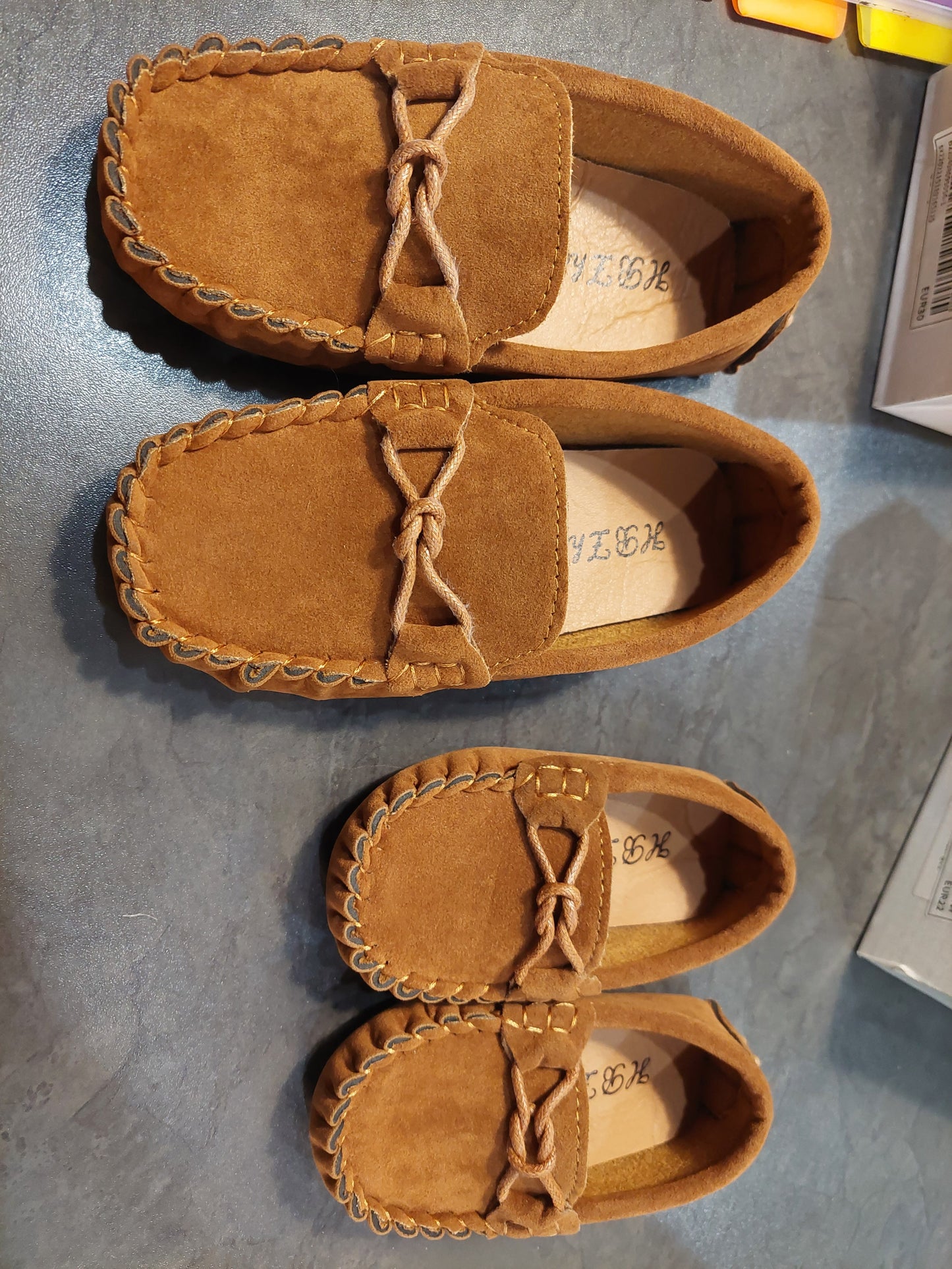 Brown Loafers Measurements outside sole