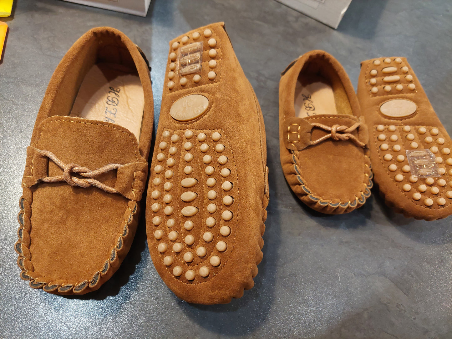 Brown Loafers Measurements outside sole 