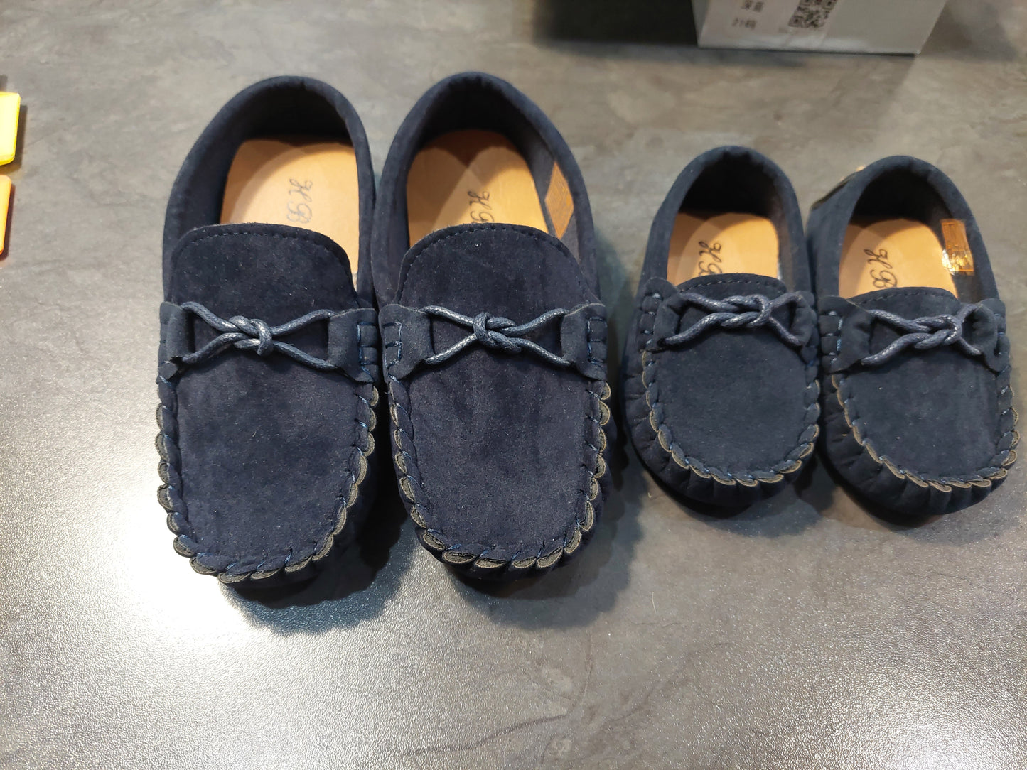 Navy Loafer Measurements outside sole