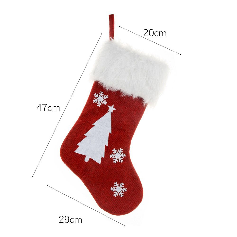 LED Christmas red stockings