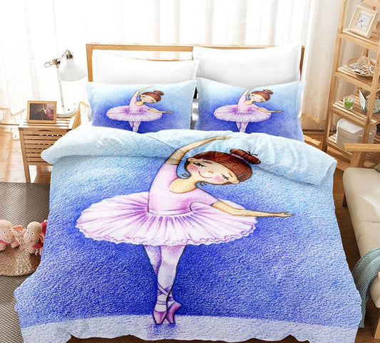 Ballerina Purple Bedding