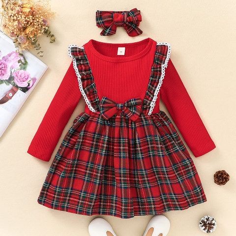 Red Tartan Dress