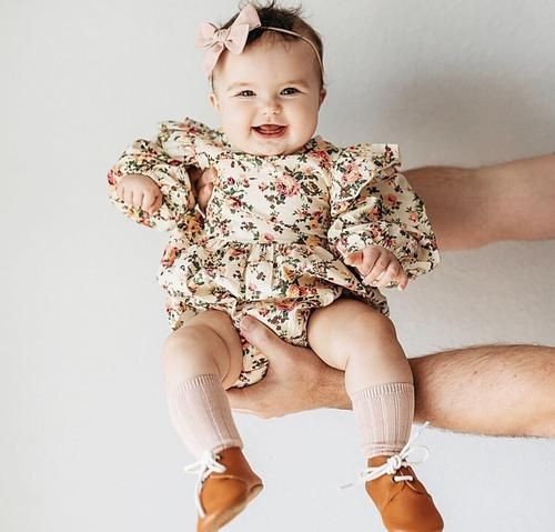 Floral Balloon Romper