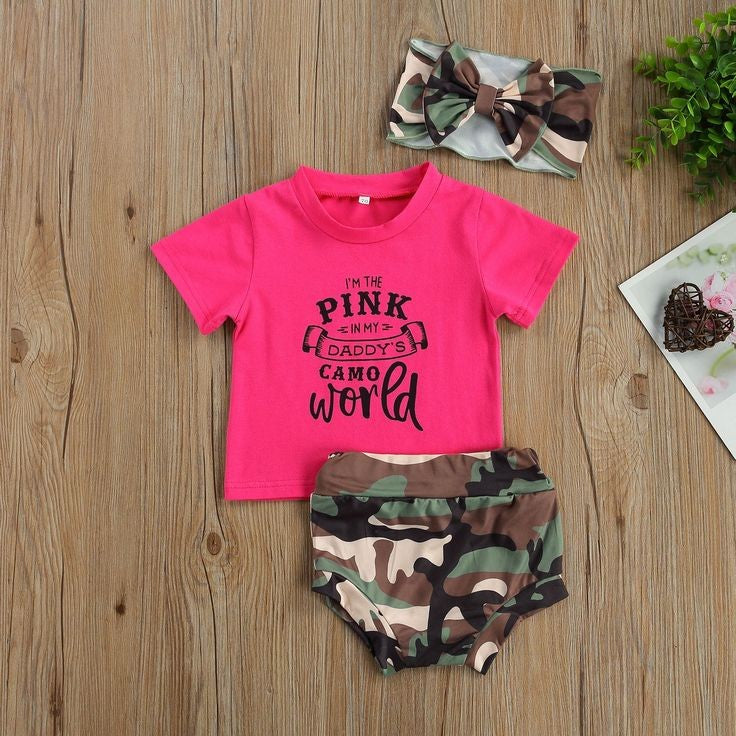 I'm The PINK in My Daddy's Camo World