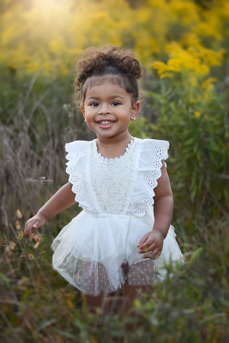 White Lace Romper Dress with Ruffled Detail