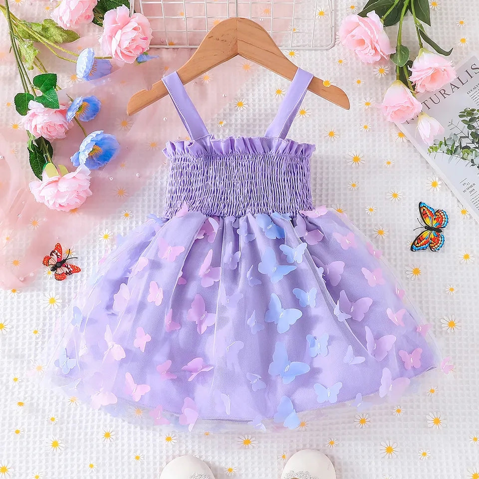 Purple Butterfly Dress 