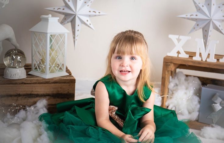 Forest Green Special Occasions Dress