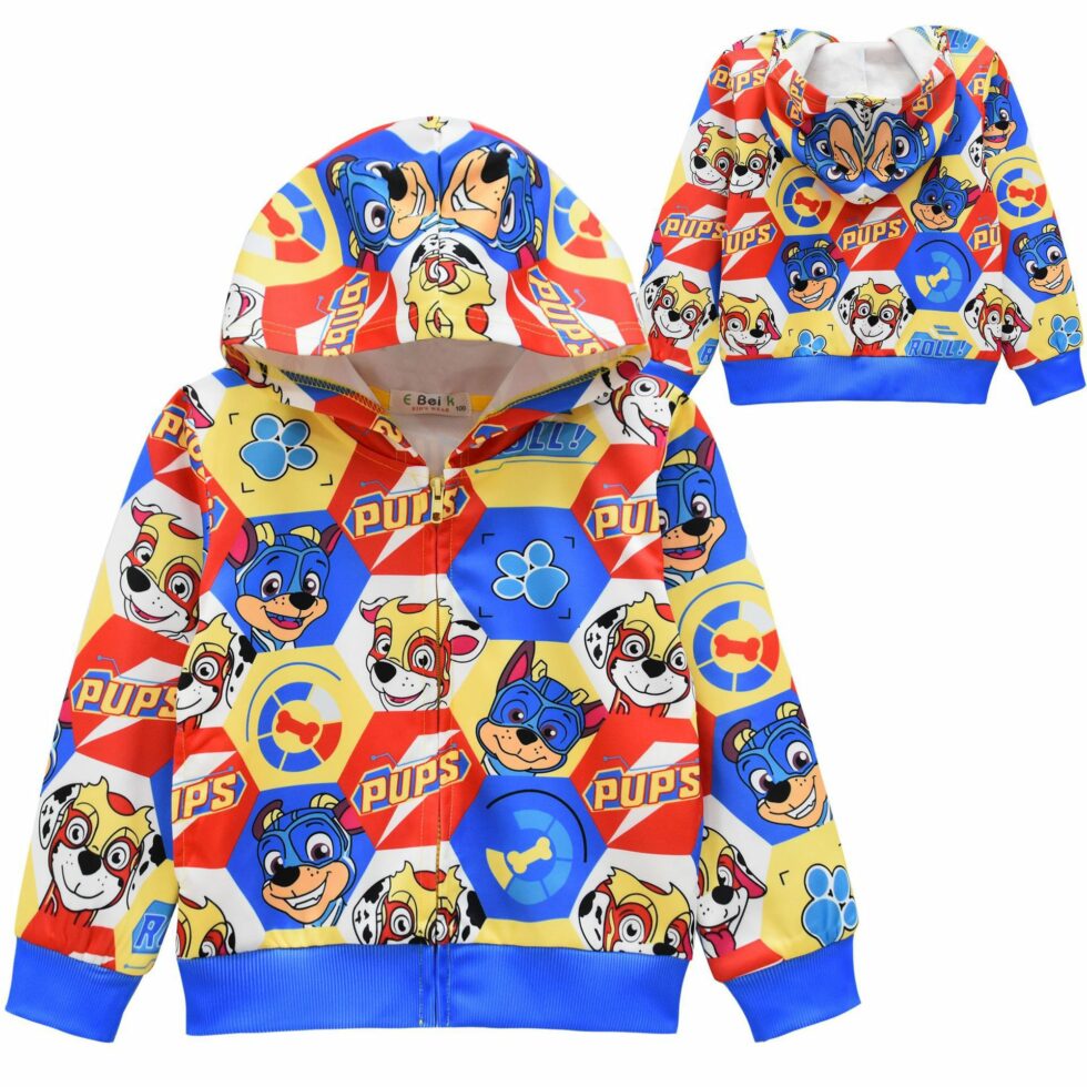 Paw Patrol Blue zip hoodie