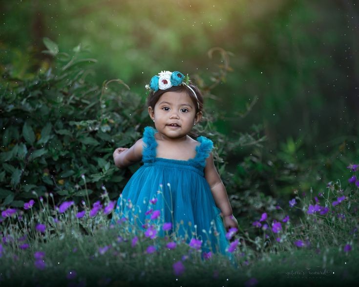 Turquoise Tulle Dress