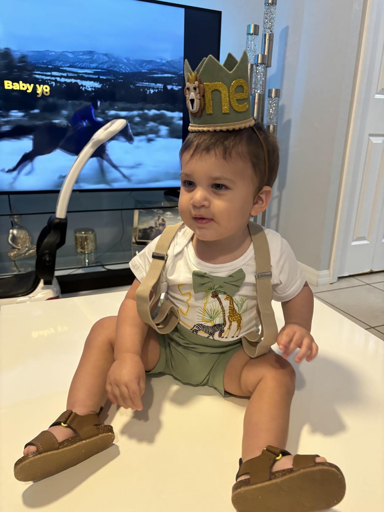 Wild One Birthday Outfit 3PCS