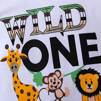 Two Wild T-shirts and Pants  200019