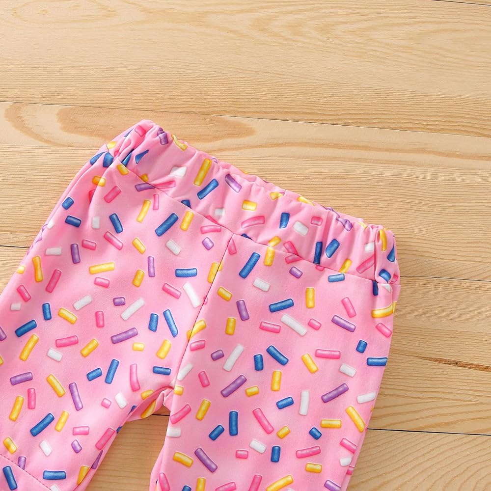 Two Sweet BIRTHDAY OUTFIT, Top, Belle Bottoms and Headband Doughnut #10020040