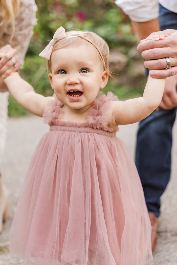 Dusty Pink Tulle Dress #1000951