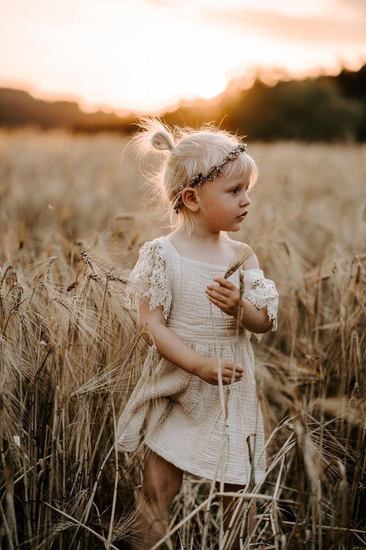 Off White Lace Dress 1000236