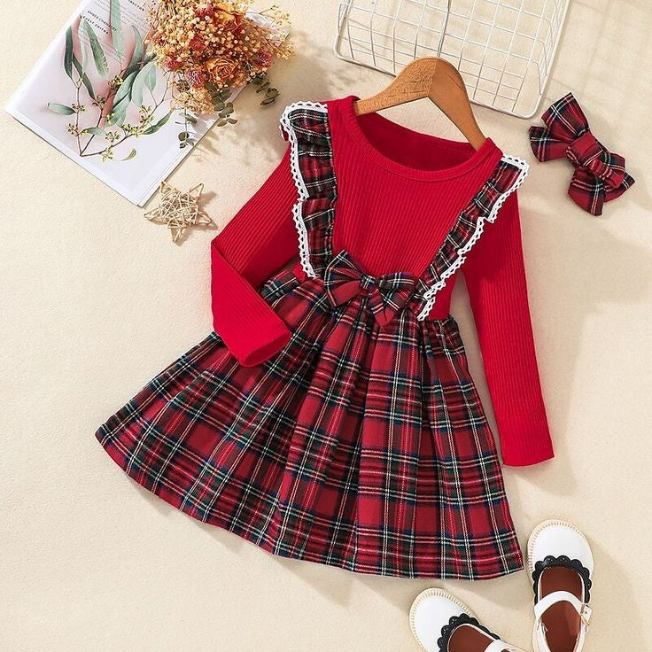 Red Tartan Dress 