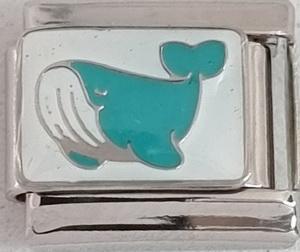 Blue Whale 9mm Charm
