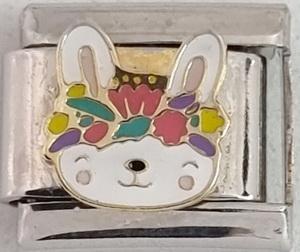 Cute Bunny 9mm Charm