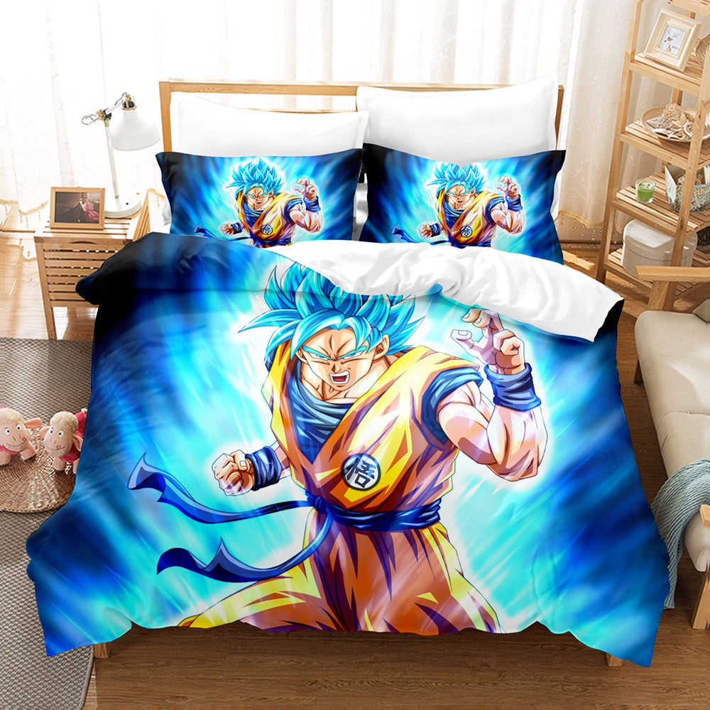 Dragon printed Ball Z Bedding