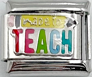 Made to Teach 9mm Charm