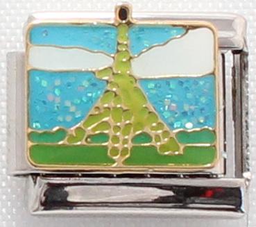 Eiffel Tower 9mm Charm-Charmed Jewellery