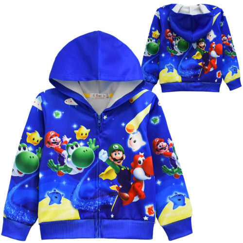 Super Mario zip hoodie