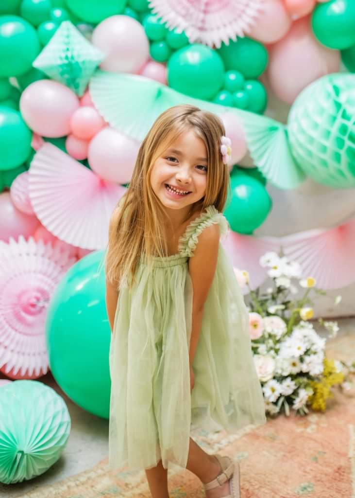 Mint Green Tulle Dress