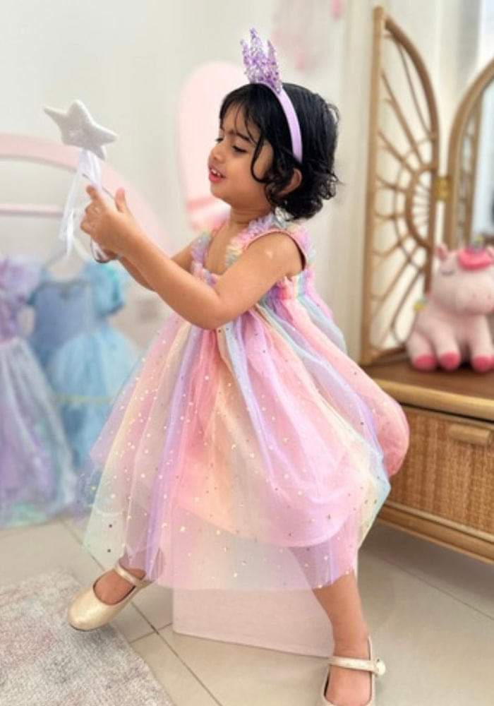 Rainbow Star Dress