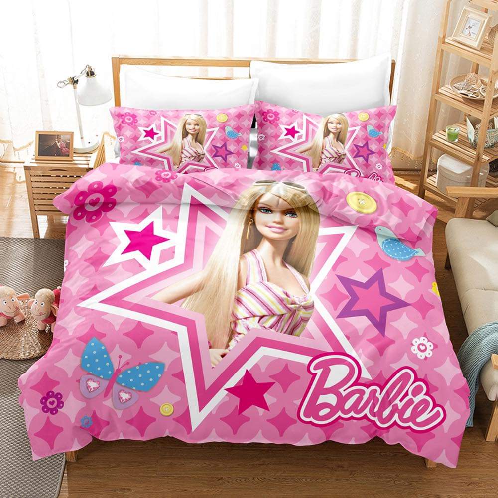 Barb ie Pink bedding