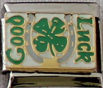 Good Luck Clover 9mm Charm-Charmed Jewellery