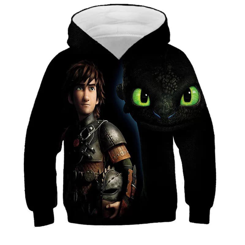 How to train a dragon 3D Hoodie