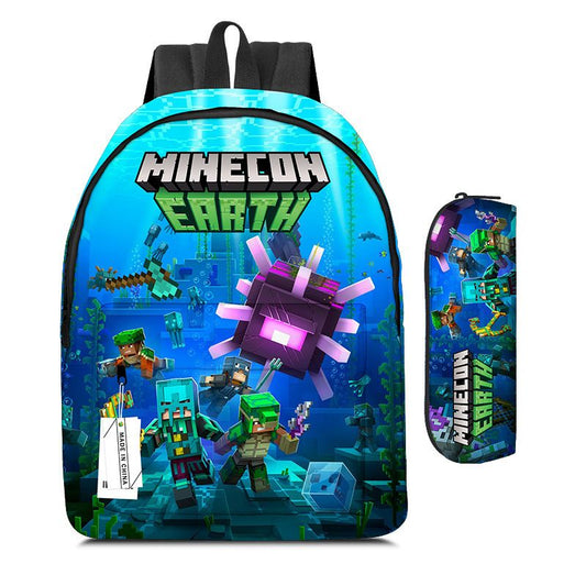 Minecraft Earth Backpack & pencil bag