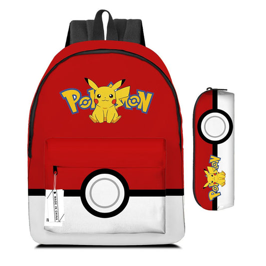 Pokemon Red Backpack & pencil bag