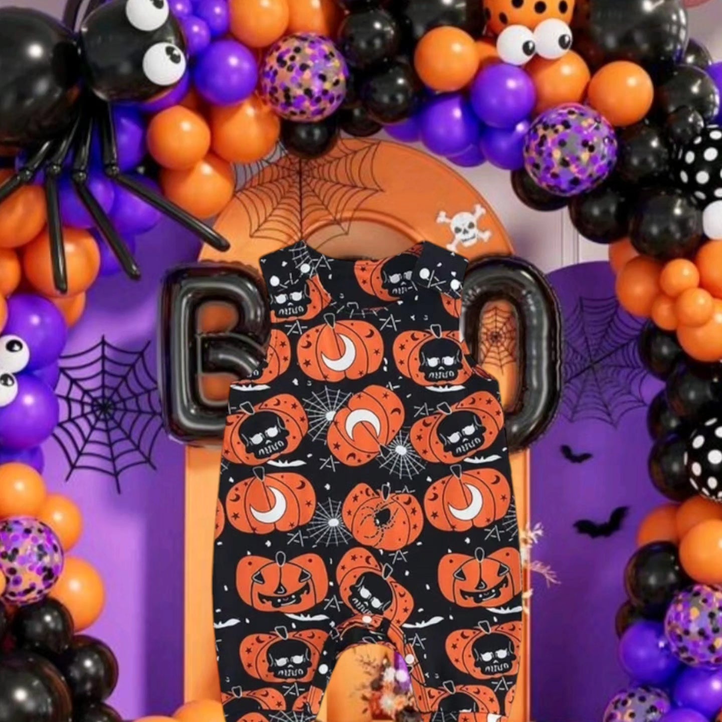 Pumpkin Jumpsuit Gender Neutral 200052