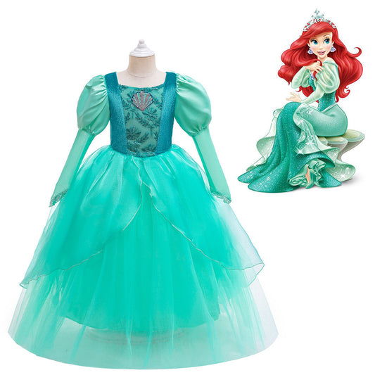 Princess Ariel long sleeve dress