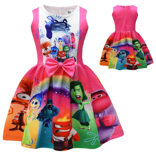 Inside Out bow Character dress