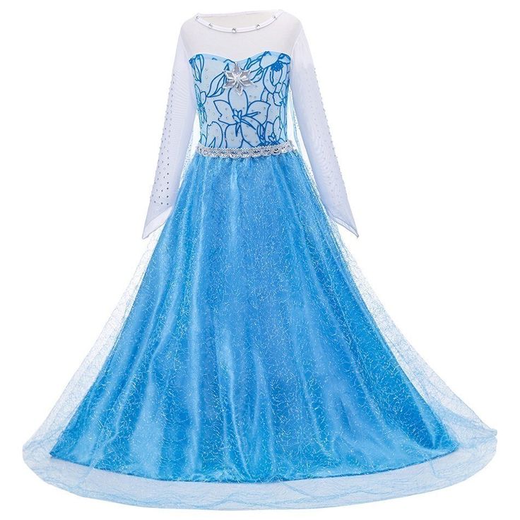 Blue Ice Princess Costume #10020037