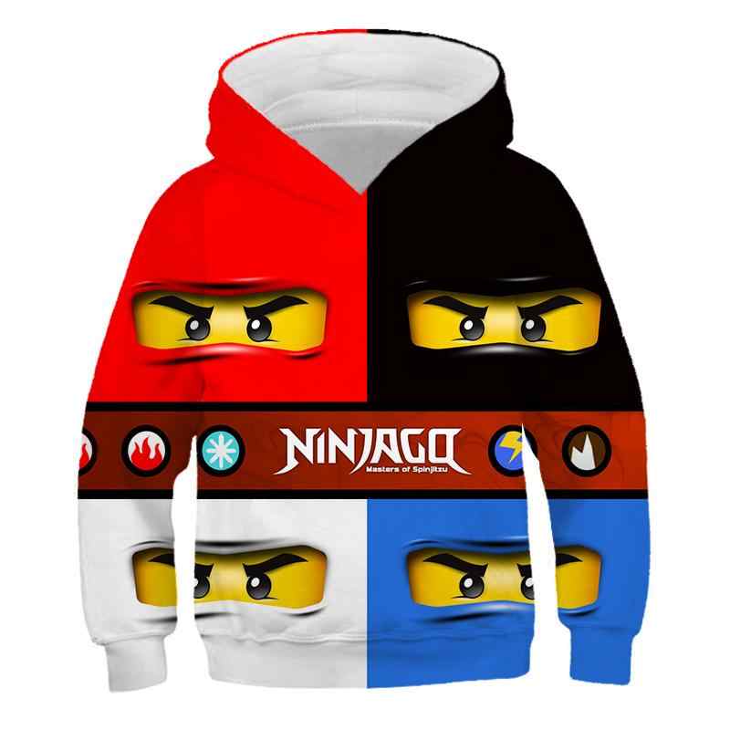 Ninja go 3D Hoodie