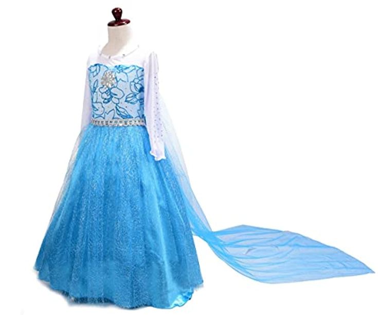 Blue Ice Princess Costume 
