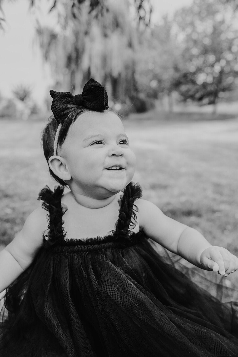 Black Tulle Dress 1000165