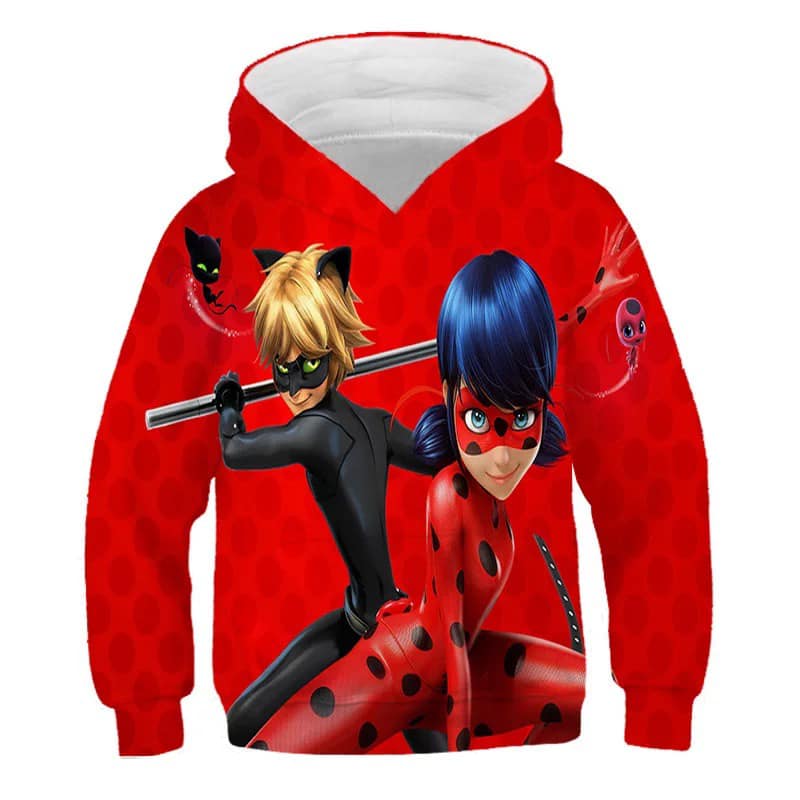 Miraculous Printed 3D Hoodie